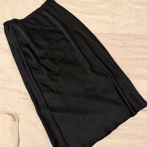 Victoria's Secret Black Midi Skirt